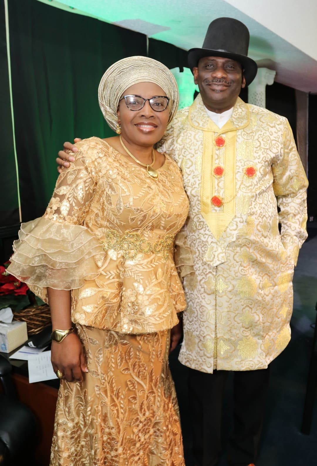 Pastor Abiodun Coker and wife